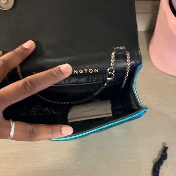 Kurt Geiger London Extra Mini Kensington Quilted Leather Wallet on a Cha… - Picture 8 of 17